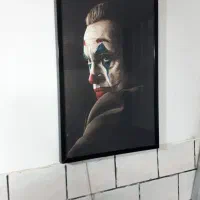 تابلوی جوکر چراغ دار. نو