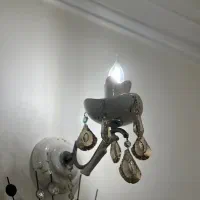 لوستر چینی و کریستال|لوستر و چراغ آویز|رشت, نیکمرام|دیوار