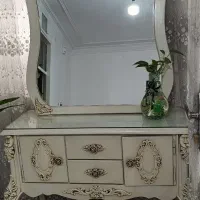 آینه کنسول و میز تی وی ست|بوفه، ویترین، کنسول|خرم‌آباد, |دیوار