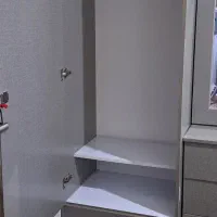 کمدلباس نقره ای متالیک|جاکفشی، کمد، دراور|اصفهان, شهرک امام خمینی|دیوار