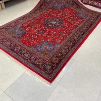 جفت ۶ متری دلیجان زمینه مسی رنگ درحدنو|فرش|همدان, |دیوار
