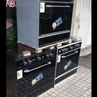 گاز پنج شعله ماهرو نیکان تبریز صفحه لعابی نو اکبند