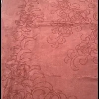 پتو دونفره اسپانیایی طرح گل برجسته گرم بالا