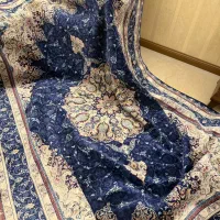 دو فرش ابریشم ماشینی شش متری ۴۵۰۰تراکم جفت نو|فرش|تهران, تهرانپارس غربی|دیوار