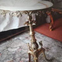 میز تلفن برنجی قدیمی ۳۵۰۰