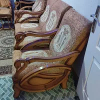 مبل 8نفره و نهاری 6نفره|مبلمان خانگی و میز عسلی|صدرا-فارس, فاز ۱|دیوار