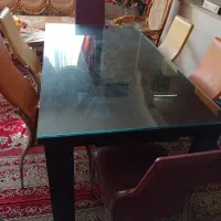 میز ناهار خوری ۶نفره|میز و صندلی غذاخوری|خاوران, |دیوار