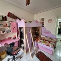 تخت دوطبقه نوجوان تمام ام دی اف شرکتی باتحریر