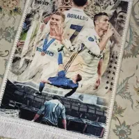 تابلو فرش با طرح رونالدو بسیار با کیفیت
