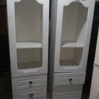 کمد دوقلو شیک مدرن چوب محکم درحدنو