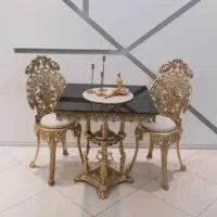 میز صندلی مبلمان خاطره تلویزیون