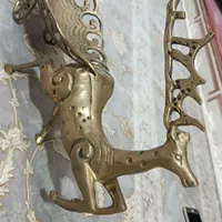 میوه خوری برنج طرح گوزن|ظروف سرو و پذیرایی|تهران, دولتخواه جنوبی|دیوار