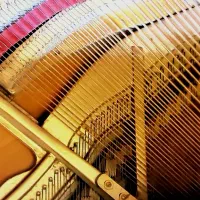 پیانو آکوستیک کمیاب ساخت انگلستان|پیانو، کیبورد، آکاردئون|بیرجند, |دیوار