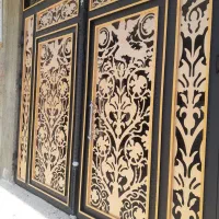 نقاشی ساختمان طرح کاغذدیواری بانه