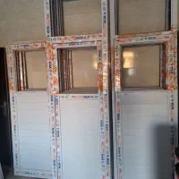 درب چوبی و پی وی سی|مصالح و تجهیزات ساختمان|باغ ملک, |دیوار