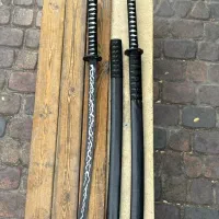 کاتانا مشکی رعد چاقو خاص ۵ میل