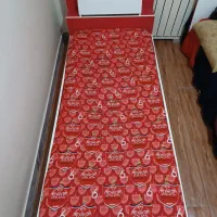 تخت خواب تک نفره با تشک|تخت و سرویس خواب|تهران, باغ فیض|دیوار