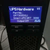 یوپی اس آنلاین تک فاز ای پی سی APC مدل SRT3000XLI|قطعات و لوازم جانبی رایانه|مشهد, فارغ التحصیلان|دیوار