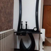 میز و آینه شمعدون