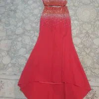 لباس مجلسی کرپ امریکایی نو بسیارشیک ومرتب