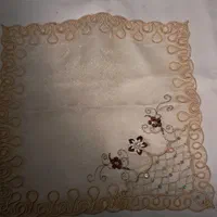 رومیزی ۹ عدد ۲۹در۲۹ سایز بزرگترش  ۳عدد ۴۰در۴۰|پرده، رانر، رومیزی|قم, آزادگان|دیوار