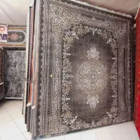 فرش ۱۲متری طوسی طلایی کاشون ۴ پتینه فقط14/500ت