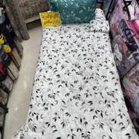 لحاف و روتختی یکنفره سنتی گلدار دو( رو )|سرویس روتختی|مشهد, پایین خیابان|دیوار