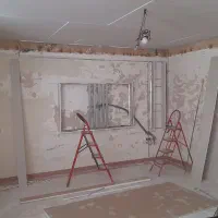 تخریب گچکاری سیمانکاری کاشی ایزوگام دیوارچینی