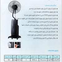 پنکه خانگی مه پاش با یکسال ضمانت تعویض|پنکه و تصفیه‌کنندهٔ هوا|تهران, بازار|دیوار