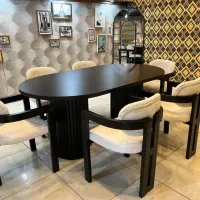 میز صندلی نهارخوری مدل هندسی|میز و صندلی غذاخوری|تهران, شهرک شریفی|دیوار