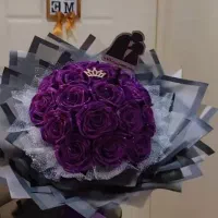 گل های روبانی|گل مصنوعی|زاهدان, |دیوار