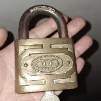 قفل برنجی قدیمی کلکسیونی