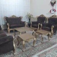 مبل ۷نفره کارتهران مقاوم با۳میزسالم