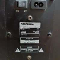 باند دوقلوی حرفه ای concord+|سیستم صوتی خانگی|ابهر, |دیوار