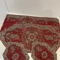 ترمه نفیس یزد سفارشی ۵ تکه حتما بخوانید  ( ارسال)|پرده، رانر، رومیزی|تهران, جنت‌آباد جنوبی|دیوار