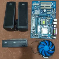 مادربرد،رم ۲گ ddr3،سی پی یو i3،فن،اسپیکر و غیره