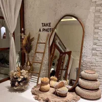 اینه قدی مدل دفرمه چوبی|آینه|شیراز, پارک کوهستانی بوستان|دیوار