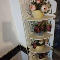 گلدان گل باپایه