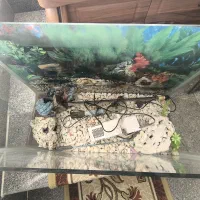 آکواریوم با تمام تجهیزات