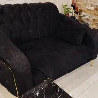مبلمان ۹نفره تخت شو همراه عسلی و میز تلویزیون|مبلمان خانگی و میز عسلی|کرج, فاز ۳ مهرشهر|دیوار