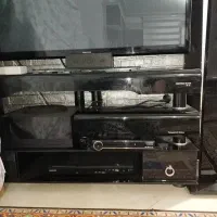 میز تلوزین شیشه ای سالم