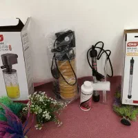 پمپ و بخاری و وسایل اکواریوم