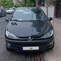 206 تیپ 5 بدون رنگ و ضربه خط و خش و ایراد