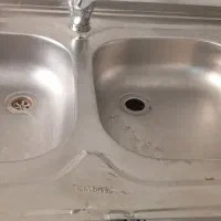 سینک ظرفشویی دوقلو ۱۰۰ سانت
