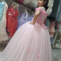 لباس بچه گانه لباس عروس دخترانه لباس پفی