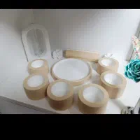 هفت سین سنگ مصنوعی (طرح چوب)|ظروف سرو و پذیرایی|قم, نیروگاه|دیوار