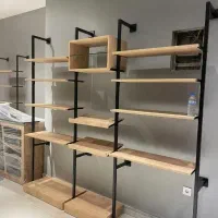طراحی ساخت رگال قفسه چوب فلز مدرن خاص