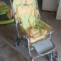 کالسکه و روروئک رنگ ست مناسب برای استفاده