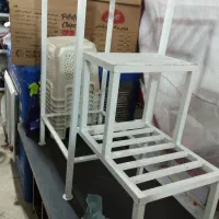 چهارپایه فلزی تاشو