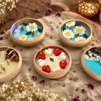 شمع های کاسه ای مناسب هدیه دادن و چیدمان منزل